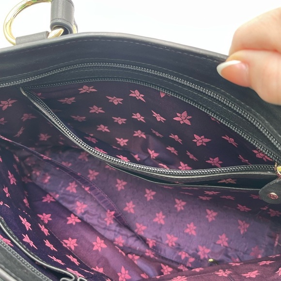 Anuschka Tooled Leather Crossbody Bag Adjustable Strap Cleopatra's Leopard Tote - Picture 11 of 15